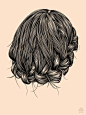 Gerrel Saunders的头发插图 - 视觉中国设计师社区