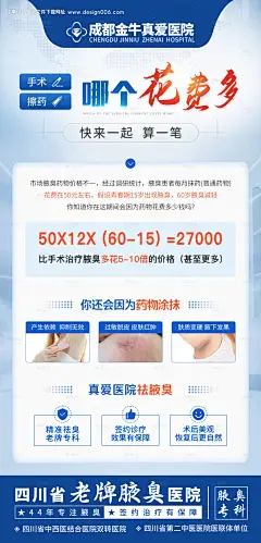 源文件下载【腋臭海报】编号：20230207140813765