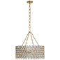 AERIN Lesina Chandelier, Gild