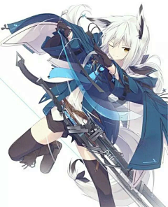 海染蓝了采集到美少女