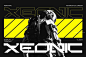 赛博朋克科技未来派的英文几何形装饰字体 - Xeonic - 25学堂 : Xeonic是一款赛博朋克科技未来派的英文几何形装饰字体，具有扩展形式，体现了未来赛博朋克的精髓。这款引人注目的字体专为科技主题设计、尖端产品设计和沉浸式游戏用...