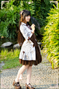 【现货】*堯山風神*二版*中華風lolita七分袖水墨龍紋OP*連衣裙-淘宝网