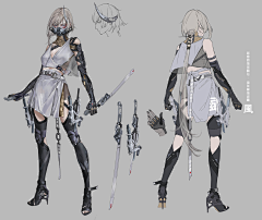 达斯维达1采集到机械+少女