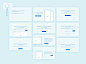 网站UX原型线框图素材 - 25学堂 : Protogonist是一套专为UX快速原型设计的卡片式素材包，素材包含了17个子类，基本涵盖了所有网站需要用到的页面，···