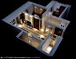 房屋户型3D效果图