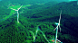 风车发电，绿色能源新能源清洁能源
