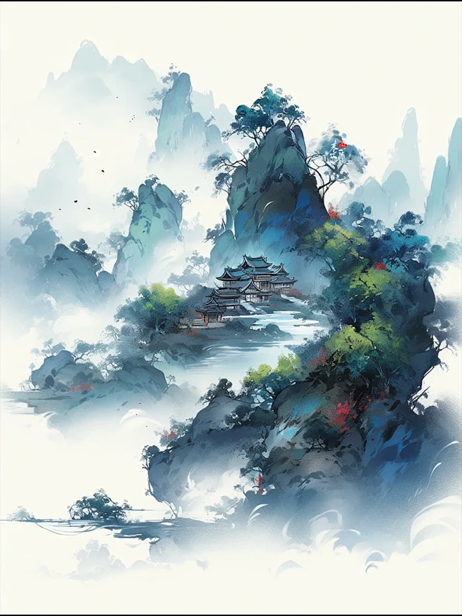 寻隐者不遇•云深不知处