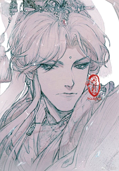 织小盒采集到插画收集本——布袋戏相关
