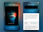 #APP设计#  Javi Pérez - Dribbble  Javi 的UI设计辨识度相当高，独特的渐变配色和模糊背景，让他的作品带着一丝“神秘感”。 ​​​​小编@大丁丁少女猫大力 ​​​​