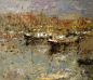 油画：bernard de wolff 的作品 ​（转） ​​​​