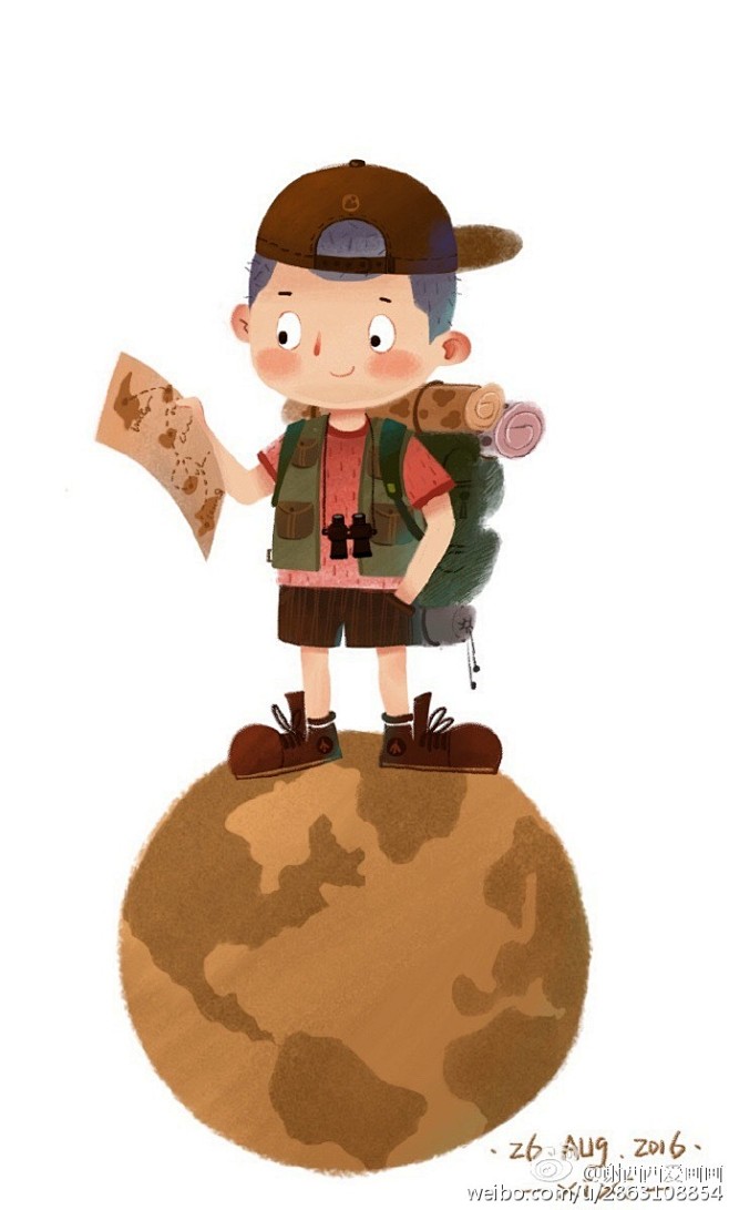 小小梦想家—踏遍全地球注：地球有点随意#...
