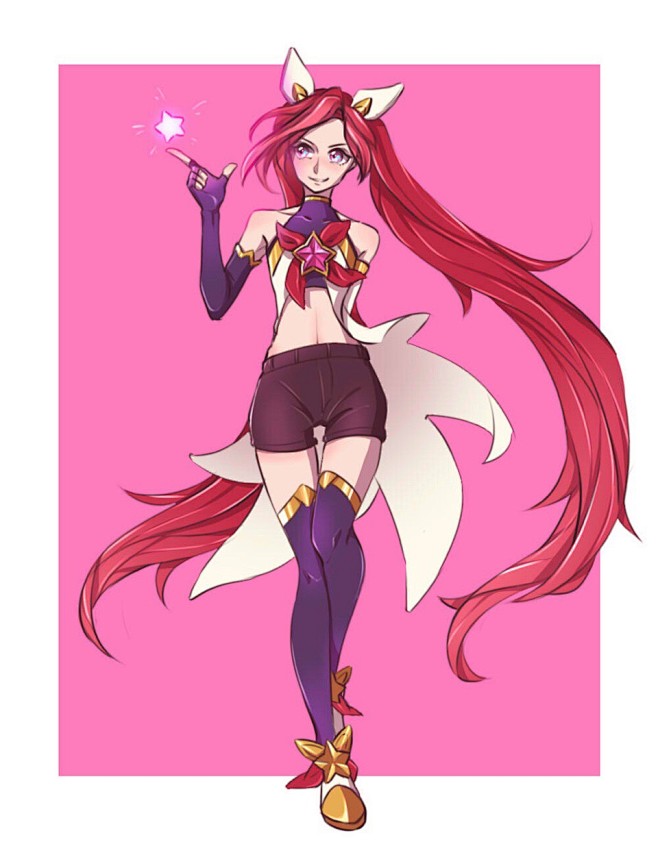 英雄联盟魔法少女金克斯