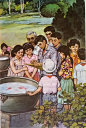 「怀旧向」收集60幅小学课文里的高清彩色插图，你能记起几个？-今日头条