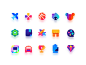 UI设计师—周晓烽采集到App-ICON整套-13