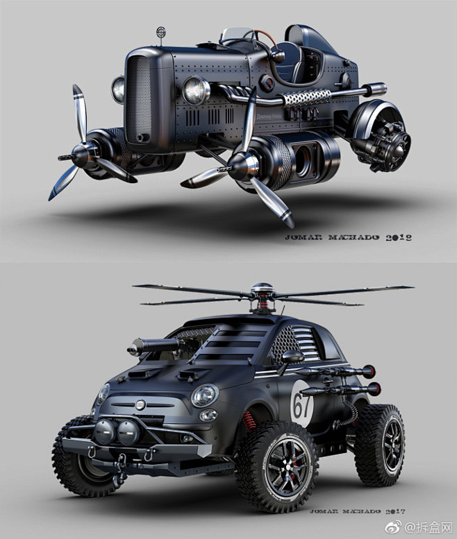Jomar Machado 概念设计作品...