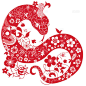 风格扁平剪纸蛇2025新年蛇线描中国风蛇插画图片素材下载 - 觅知网