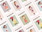 Character design ui illustration cut girl character art illustrations#人物造型#头像#女生#插画