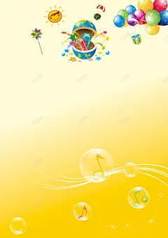六一儿童节海报背景 音符 背景 设计图片 免费下载 页面网页 平面电商 创意素材
