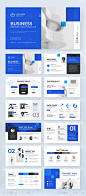 蓝色创意公司简介PPT -源文件-志设网-zs9.com