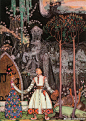 Kay Nielsen 北欧童话 /Old Tales From the... 来自春浓满楼情痴狂 - 微博