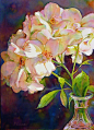 Jeannie Vodden 遇见花开 超现实主义 花 艺术 自然 绘画 神话 手绘 唯美 儿童插画 人像插画 