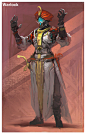 Destiny fan art, mole wang