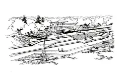 马晓晨景观手绘作品集-线稿4-知设网