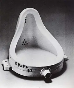Marcel Duchamp urinal - Recherche Google · Marcel Duchamp, Fountain, 1917, Ready Made Urinal. “unused colostomy bags pinned to the walls and a Marcel Duchamp urinal amongst Yohji Yomamoto outfits”
