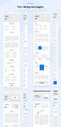 其中包括图片：DOB – Desktop & Mobile Wireframe UI Kit - Wireframe Kits