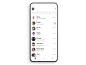 QQ Sidebar ux ui tickets poster movie mobile material list cinema app