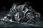 Vordt of the Boreal Valley Art from Dark Souls III