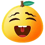 笑到眉毛抽筋可爱卡通动态贴纸