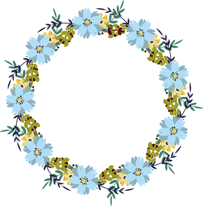 免抠素材元素 花圈