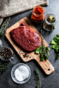 Download Perfect Beef Steak Vertical Free Stock Photo