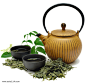 优雅中国风茶壶素材