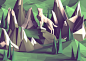 lowpoly of 2016 on Behance