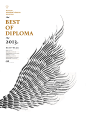 Best of Diploma : Hungarian University of Fine ArtsBudapest-BEST OF DIPLOMA2013.-exhibitionposter and invitation card