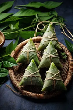 端阳节粽子图片摄影图
