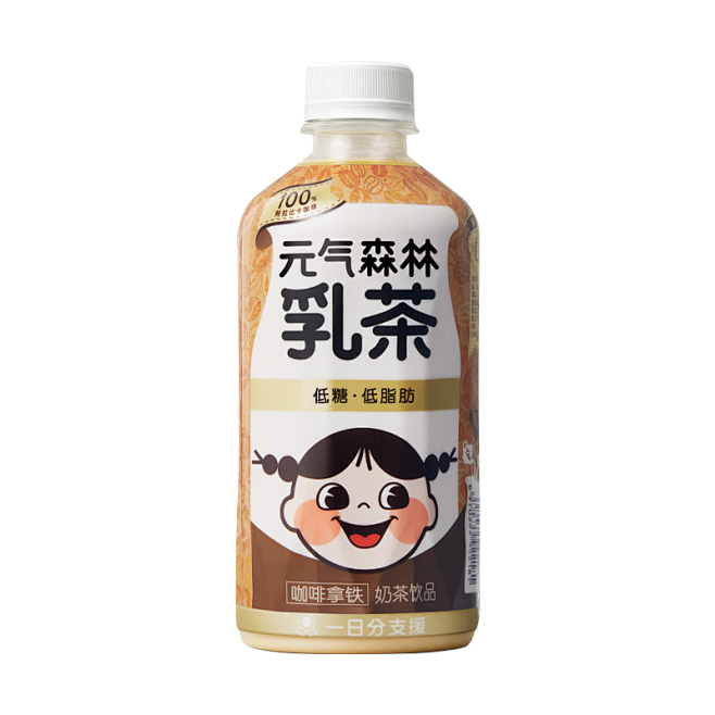 元气森林乳茶咖啡拿铁味450ml