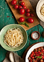 A quick and easy boerewors pasta with tomato and basil | Drizzle and Dip #采集大赛#