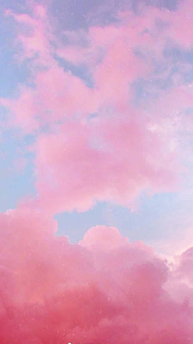 天空 朝霞 粉色 云彩