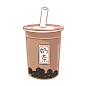 千库网_手绘奶茶插画_元素编号11775465