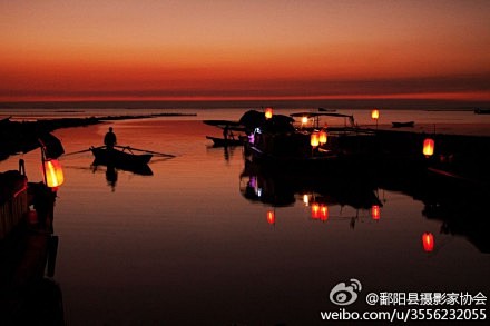 渔家灯火〈鄱阳湖长山岛〉