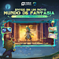 Photo by Mobile Legends: Bang Bang (BR) on November 29, 2023. May be an image of text that says 'MOBILE EGENDS ENTRE EM UM NOVO MUNDO DE FANT ASIA JUNTOS COM A NANA ALDOUS'.