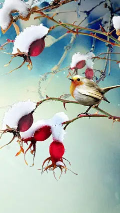 冬季风景手机壁纸_风景壁纸_手机壁纸_主题之家下载站