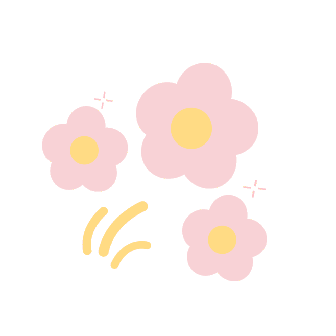 撒花粉色花瓣卡通表情装饰贴纸动图GIF