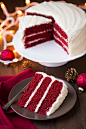 Red Velvet Cake with Cream Cheese Frosting