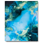 abstract art Marta Spendowska wetlands original fine art Sailor of the happy tomorrows 36x30"