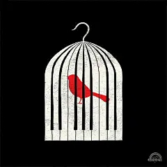 微插画---纯色创意小故事插画欣赏