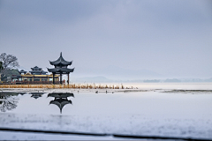 mhhuang采集到下雪，冬天